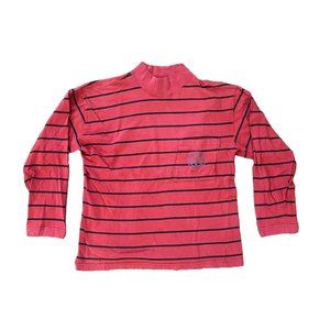 Vintage UNIONBAY Striped Mock Neck